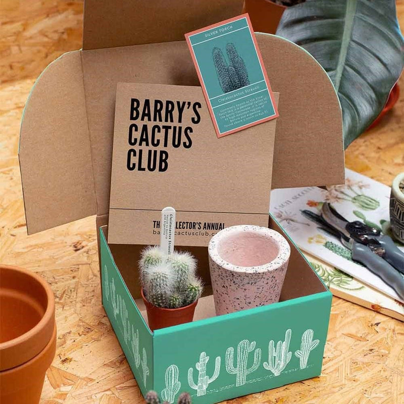 Barry's cactus Club contents of box
