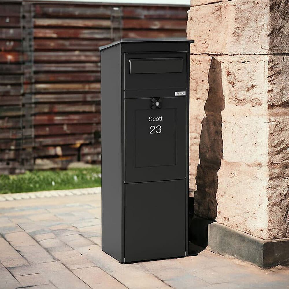 Parcel Box Karl Front Side View