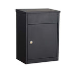 Allux 500 Parcel Box Black
