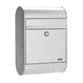 Allux 5000 Galvanised Steel Wall Mounted Letter Box