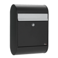 Wall Mounted Post Box External Lockable Galvanised Steel - Allux 5000