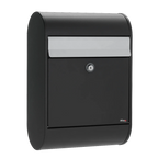 Wall Mounted Post Box External Lockable Galvanised Steel - Allux 5000