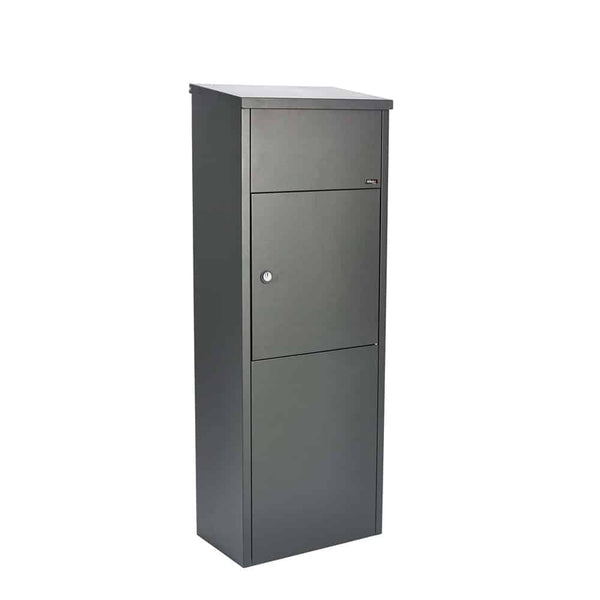 Allux 600 Parcel Box Front Access Anthracite Grey