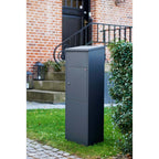 Free Standing Outside Parcel Delivery Box For Home - Allux 600 Front Access