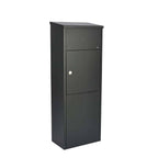 Free Standing Outside Parcel Delivery Box For Home - Allux 600 Front Access
