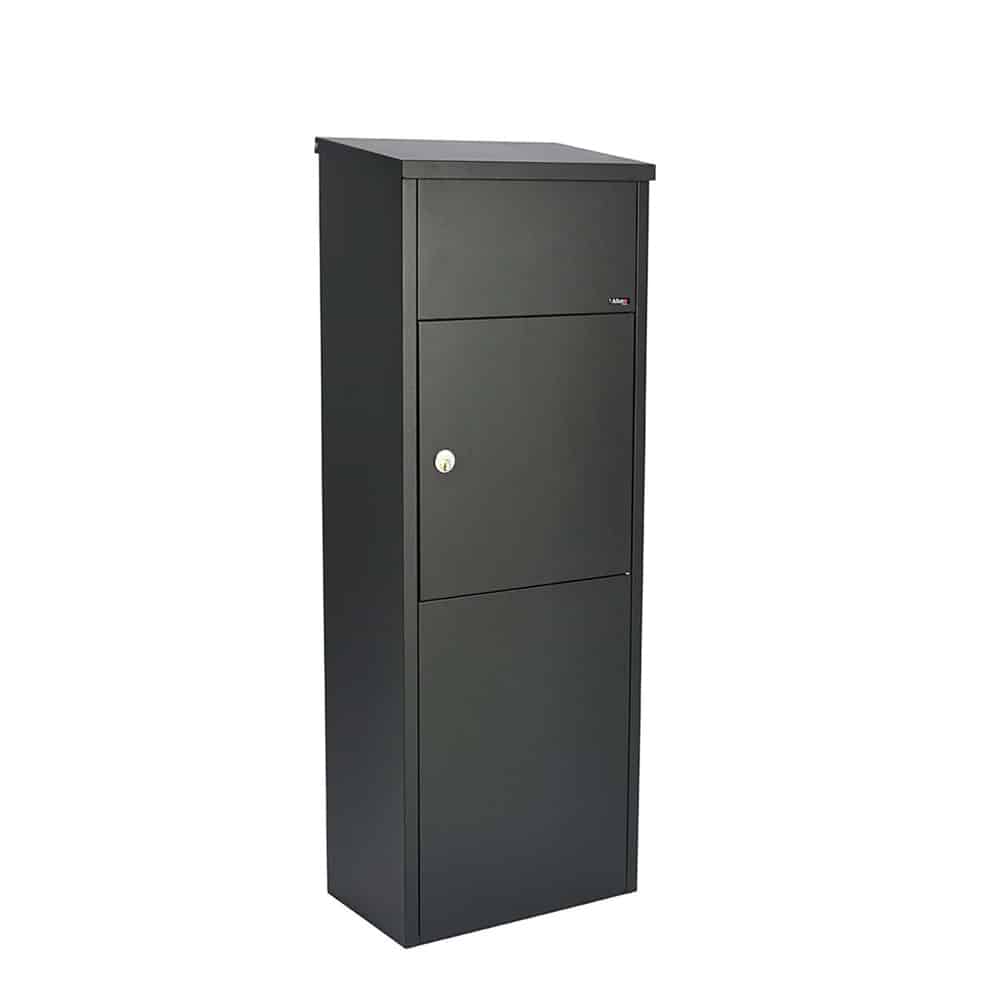 Free Standing Outside Parcel Delivery Box For Home - Allux 600 Front Access