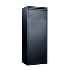 Allux 800 Parcel Delivery Box Rear Access Black