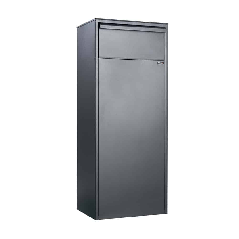 Allux 800 Parcel Delivery Box Rear Access Grey