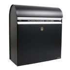 Allux KS200 Wall Mounted Post Box Black