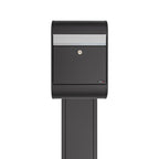 Anthracite Grey Free Standing Post Box Allux 5000
