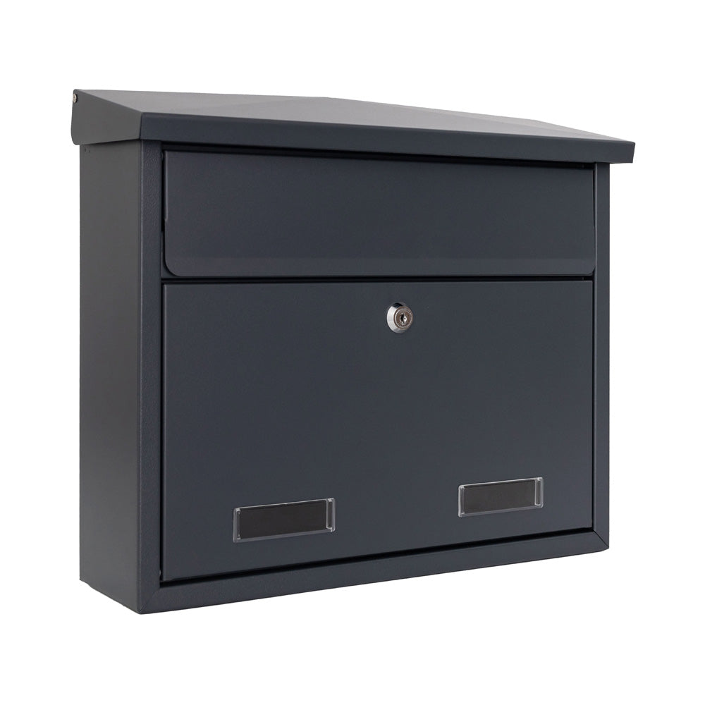 Anthracite Grey Post Box Wall Mounted SD5