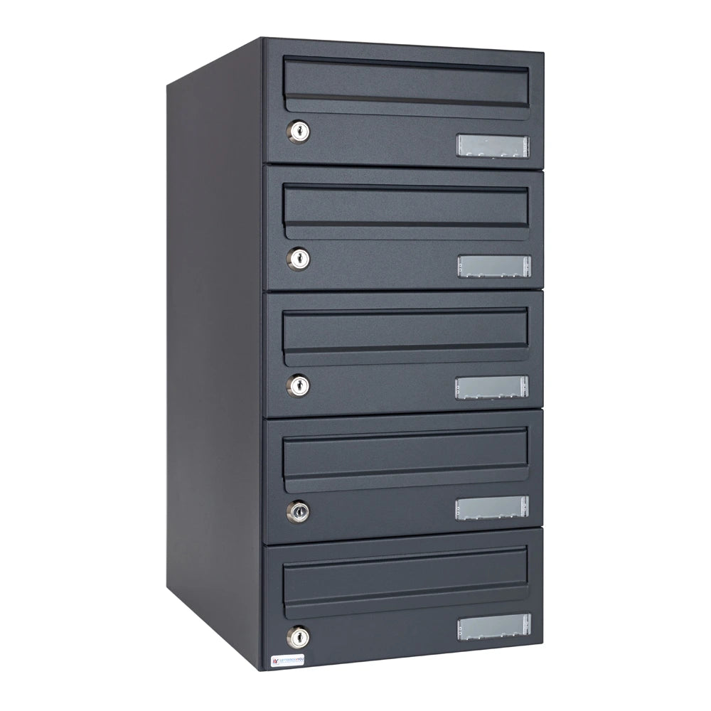 Apartment Mailboxes C2 Compact Bank Of 5