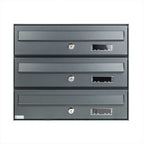 Apartment Mailboxes Urban Easy MTZ Bank Of 3