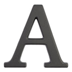 Big House Letters A Graphite