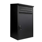 Black Parcel Box For Home Woodpecker