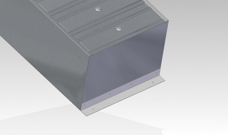 Supporting brackets for wall mounted post boxes
