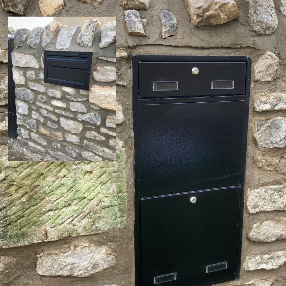 Built In Wall Parcel Drop Box Sigma