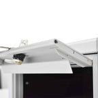Post Boxes for Flats Free Standing Internal Locking in Anodized Silver - Tocco Di Italia Modular 270