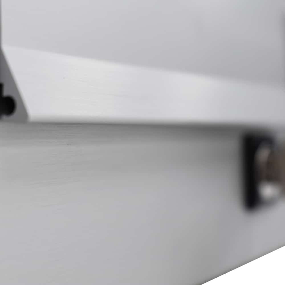 Post Boxes for Flats Free Standing Internal Locking in Anodized Silver - Tocco Di Italia Modular 270