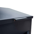 Delta XL High Capacity parcel box with close up of optional handle