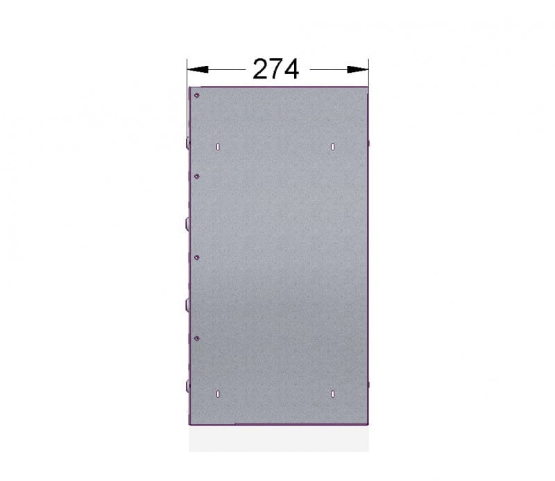 E1_4 side letterbox for flats