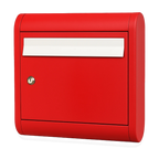 Wall Mounted Letterbox Locking Weatherproof A4 Cast Aluminium - Sole