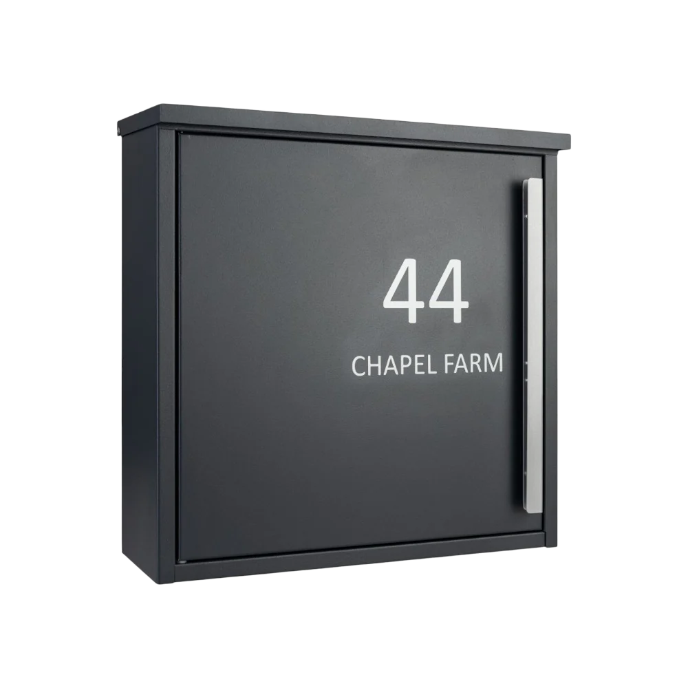Modern Wall Mounted External Letterbox - Jackdaw