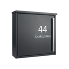 Modern Wall Mounted External Letterbox - Jackdaw