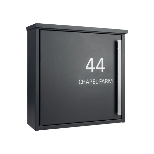 Modern Wall Mounted External Letterbox - Jackdaw