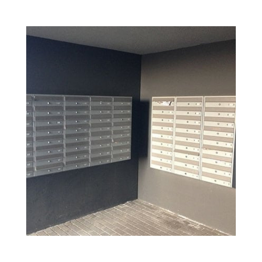 External Wall Mounted Post Boxes For Flats   Sparrow   Lifestyle Photo