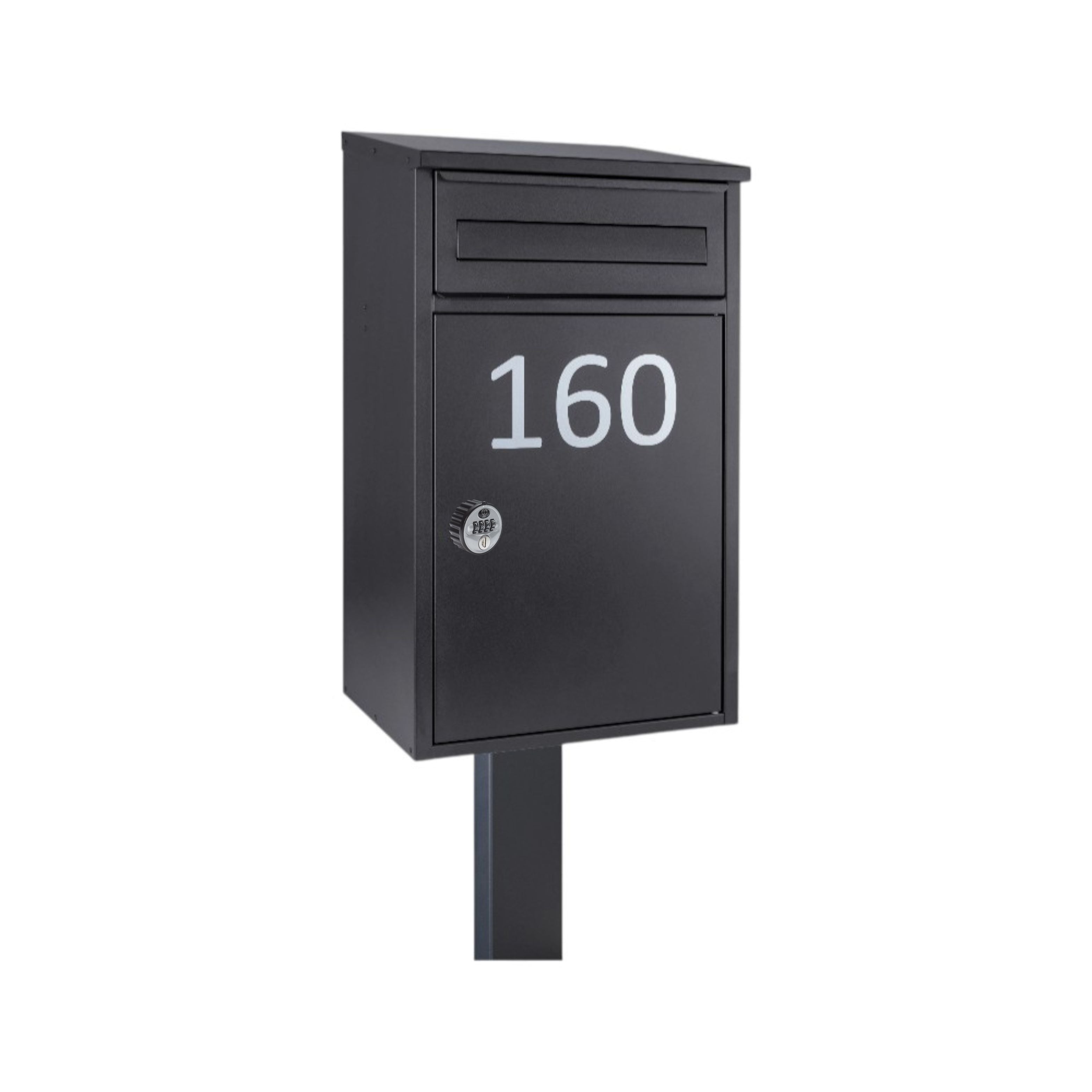 Parcel Box With Letterbox Free Standing – Woodpecker with FR-2 Stand
