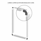 Tocco Di Italia Modular 270 Recess Mounted Post Boxes for Flats Anthracite Grey