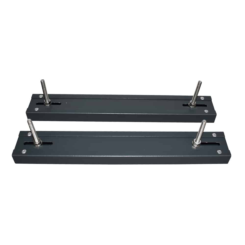 Fixing kit for vertical rail post box w3-7