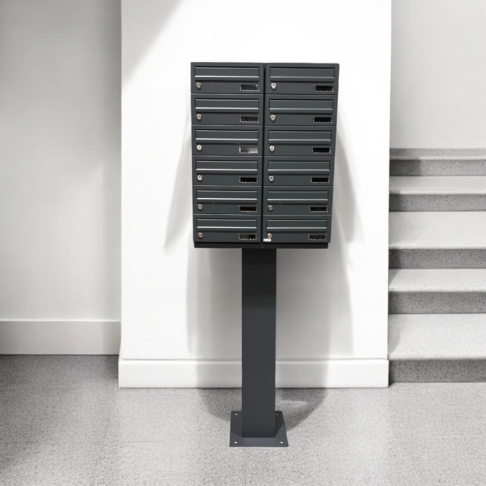 Free Standing Communal Post Boxes – C2 Compact Urban Easy
