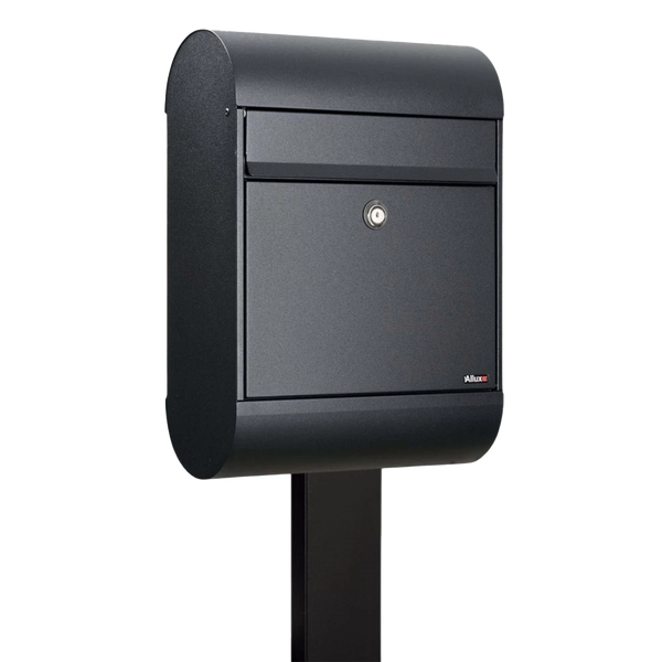 Secured Outdoor Free Standing Post Box - Allux 6000