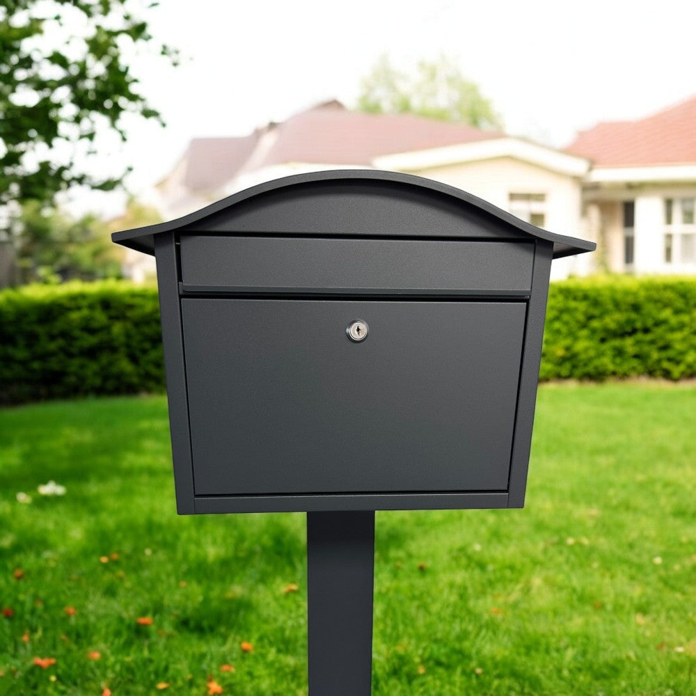 Free Standing Outdoor Post Box – Partridge with FR-2 Stand