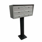 Freestanding Letterbox for Flats and Offices External Lockable - Tocco Di Italia Slim