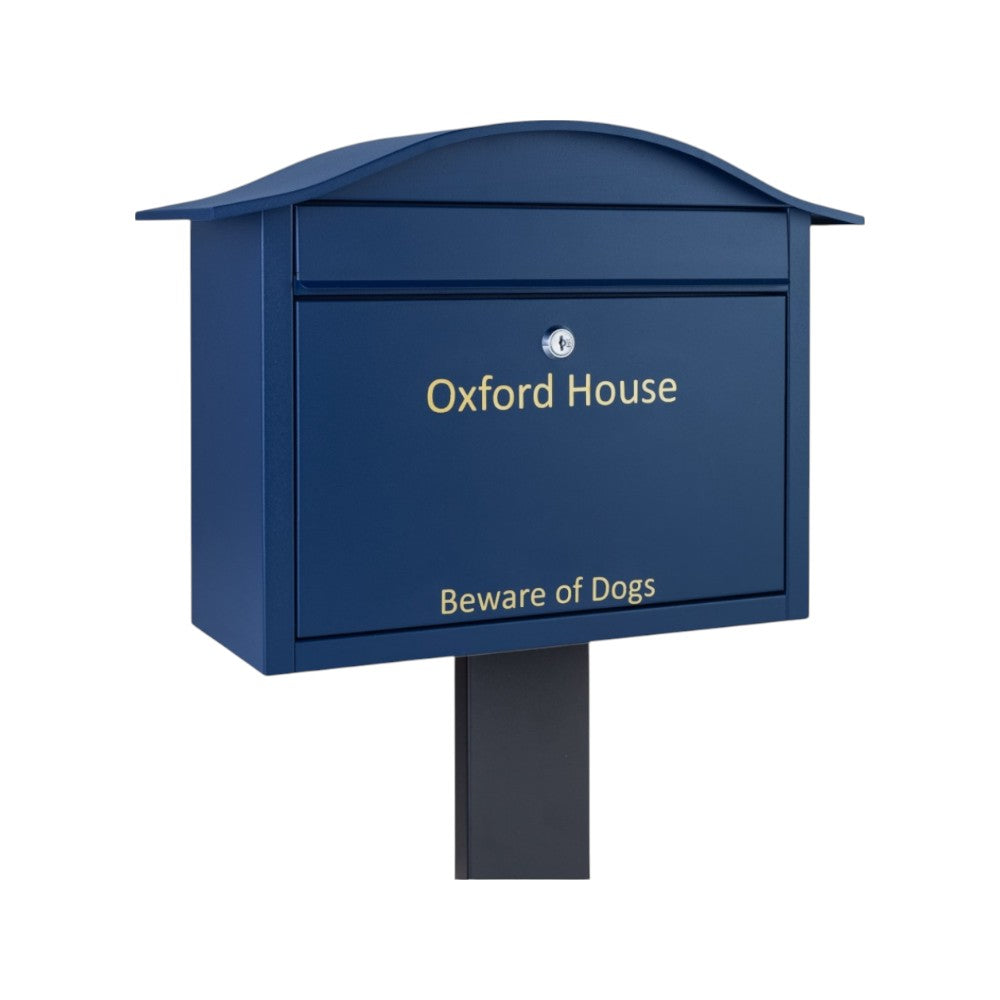 Free Standing Outdoor Post Box – Partridge with FR-2 Stand