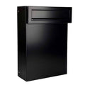 Gate Mounted Letterbox LCD 050 Black