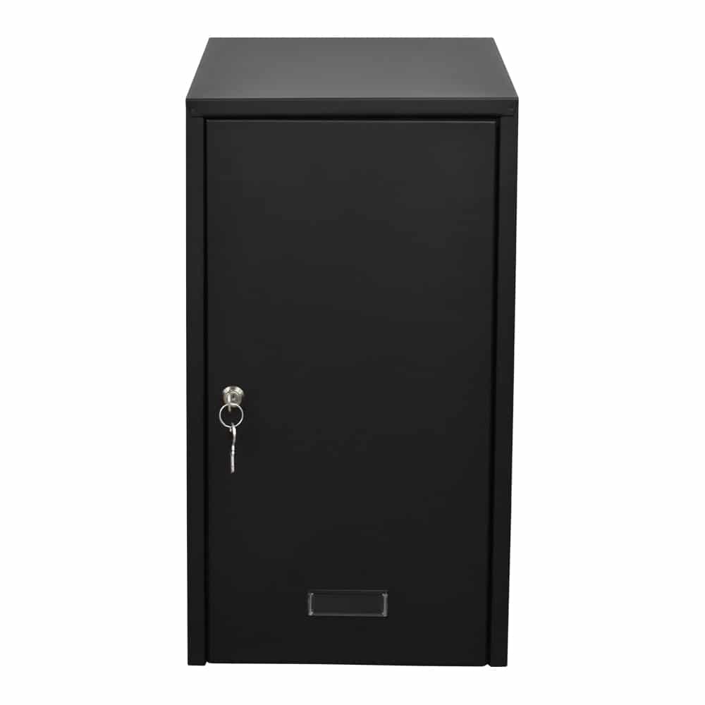 Gate post box with vertical slot w3-7