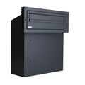 Gatehouse W3 3 Anthracite Grey Gate Mounted Post Box