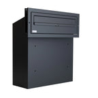 Gatehouse W3 3 Anthracite Grey Gate Mounted Post Box
