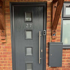 High Security Post Box Cerberus Wall Mounted Anthracite Grey