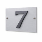 House Number Plaque - Aluminum House Number Sign