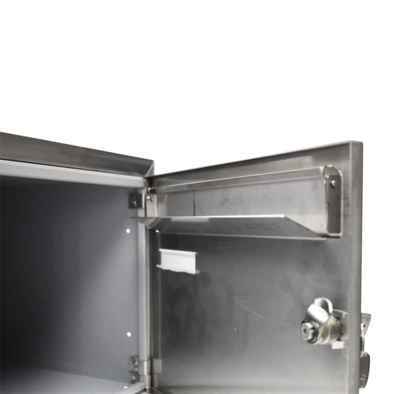 LBD 21 Recess Mounted Letterbox Open 2