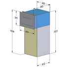 Through The Wall Extra Large Parcel Box – Epsilon TH
