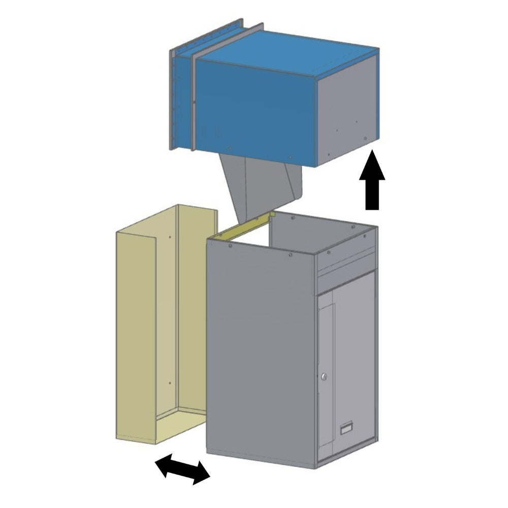 Through The Wall Extra Large Parcel Box – Epsilon TH
