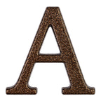 Large House Numbers Bronze A