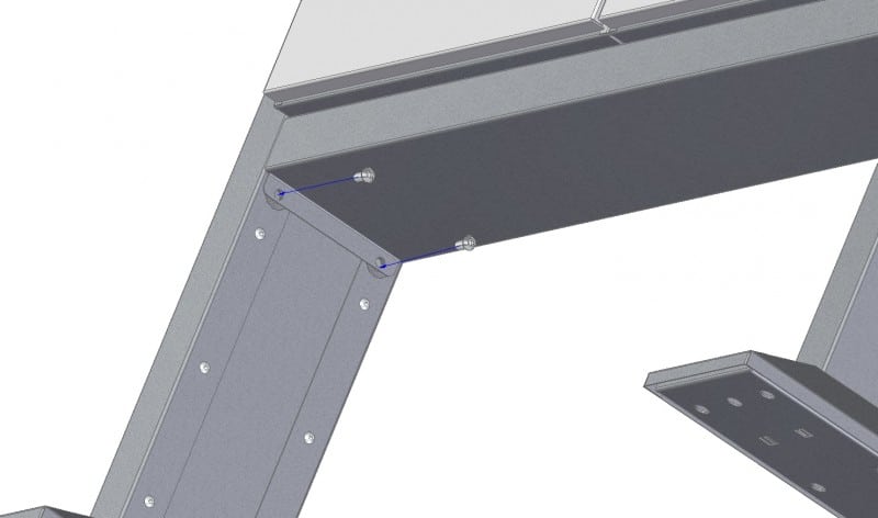 Free Standing Communal Post Boxes Urban Easy SIM Front Access