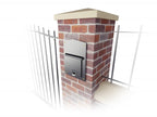 Kingsbury Through The Wall Cast Aluminium Mailbox